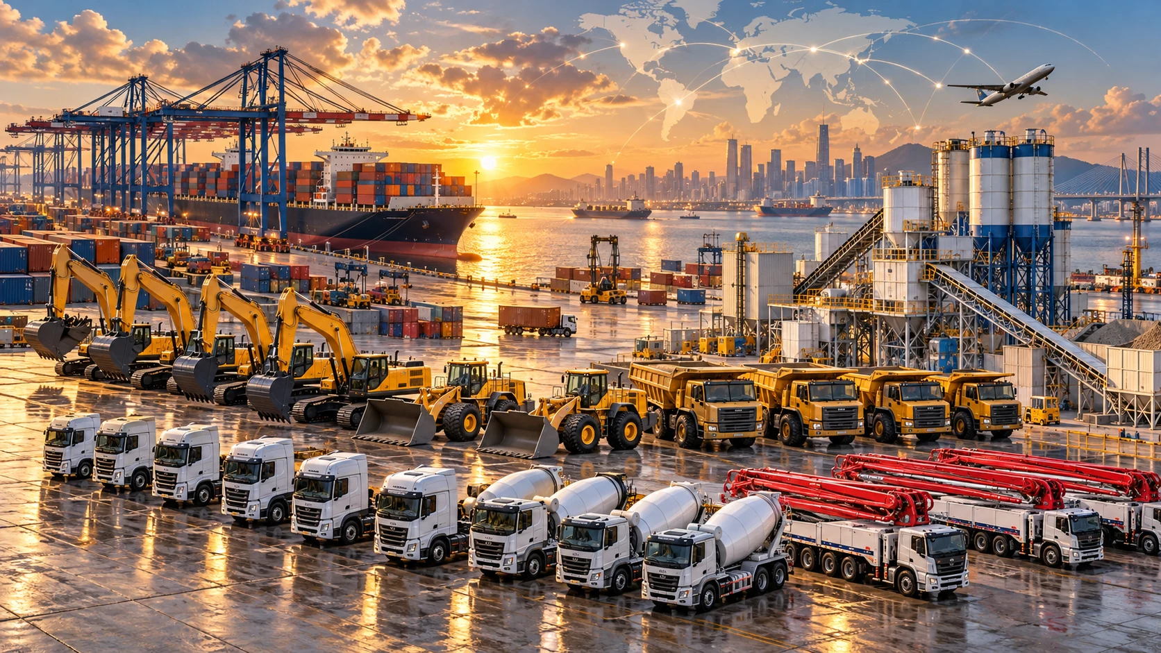 Global heavy equipment sourcing and project supply